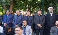  در مراسم وداع با رهبر شهید انقلاب اسلامی ایران
