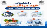 راهنمای خودمرابتی در شرایط آلودگی هوا