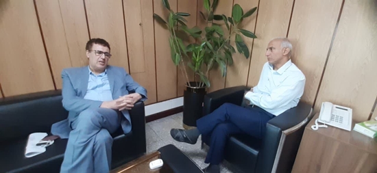 دیدار سرپرست دانشگاه با معاون جرایی معاونت توسعه مدیریت و منابع وزارت بهداشت 