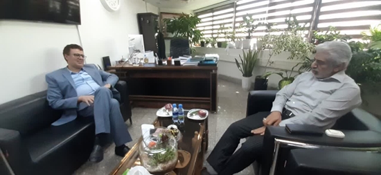 دیدار سرپرست دانشگاه علوم پزشکی لرستان با مدیرکل منابع انسانی وزارت بهداشت 