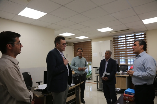  دیدار سرپرست دانشگاه با همکاران حوزه پشتیبانی  