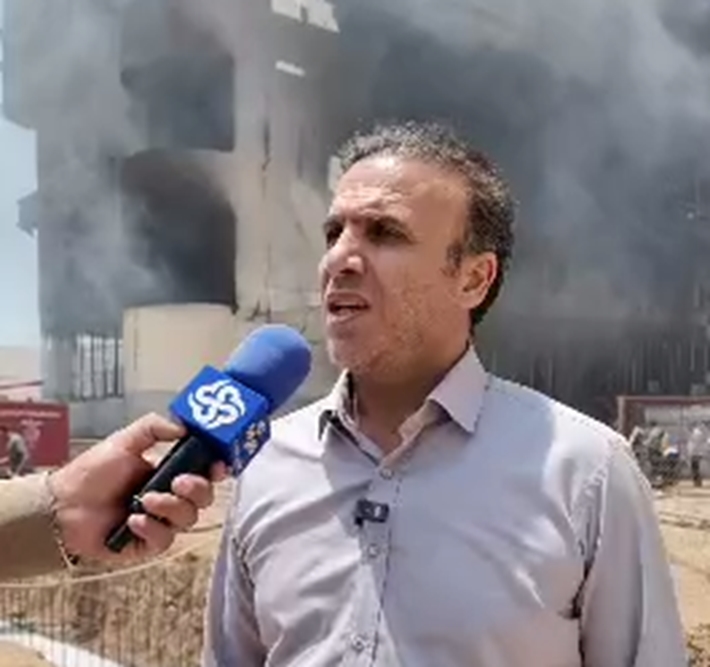 معاون درمان دانشگاه علوم پزشکی لرستان در خصوص حادثه آتش سوزی در بیمارستان نیایش خرم آباد 