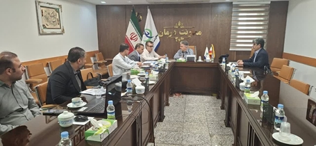 دکتر امیری رییس دانشگاه لرستان با دکتر سجاد رضوی معاون درمان وزارت 