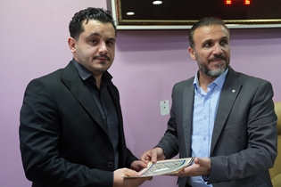  برگزاری آئین تودیع و معارفه سرپرست بیمارستان شهید رحیمی خرم آباد 